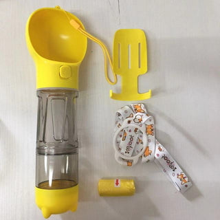 Multifunctional Dog Water + Food Bottle