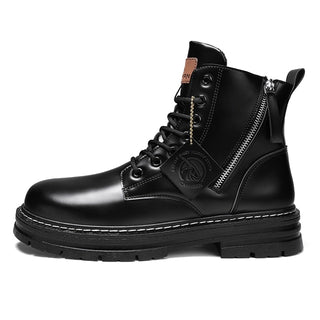 Men's High Top Leather Boots
