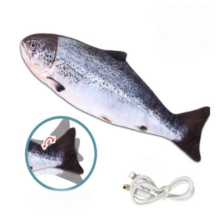 Electronic Floppy Fish Toy For Pets