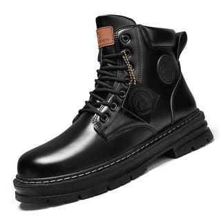 Men's High Top Leather Boots